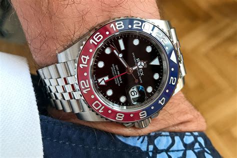 rolex pepsi 2018 wartezeit|HANDS.